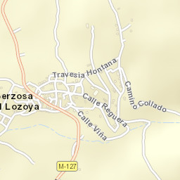 Berzosa del Lozoya Street Map