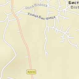 Bistrica Street Map