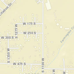 1161 West 175 South, Farmington, UT  Street Map