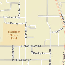 777-867 N Palm Ave Mt Pleasant IA Street Map