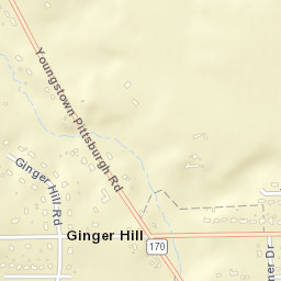 Ginger Hill Ohio Street Map