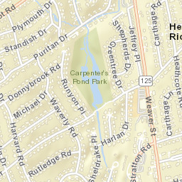 Heath Ridge New York Street Map