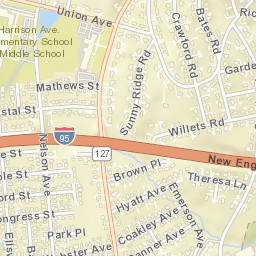 Sunset Ridge New York Street Map