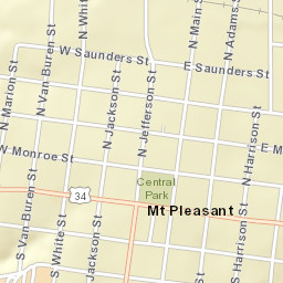 201-243 South Main Street, Mount Pleasant Street Map