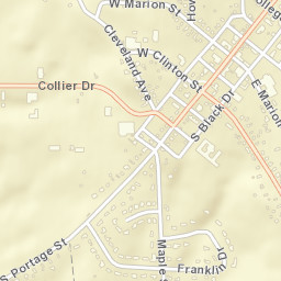 Doylestown Ohio Street Map