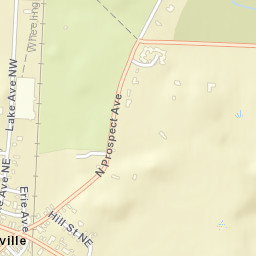 Hartville Ohio Street Map