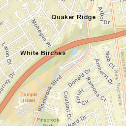 White Birches New York Street Map