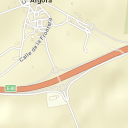 Algora Street Map