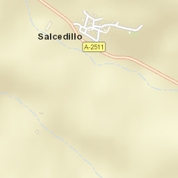 Salcedillo Street Map