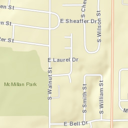 410-848 S Grand Ave Mt Pleasant IA Street Map