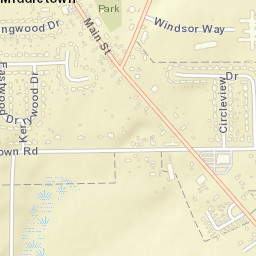 New Middletown Ohio Street Map
