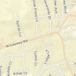 Miller Place New York Street Map