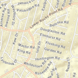 Sound Beach New York Street Map