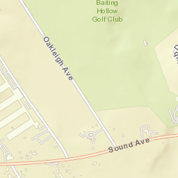 Baiting Hollow New York Street Map