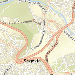 Segovia Street Map