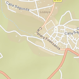 Lozoya Street Map