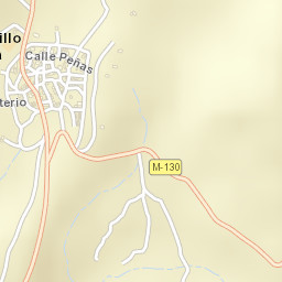 Robledillo de la Jara Street Map