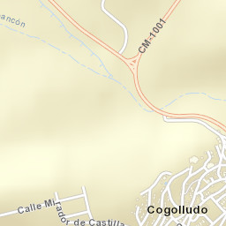 Cogolludo Street Map
