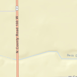 8098 North 100 West, Huntington, IN Street Map