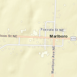 Marlboro Ohio Street Map