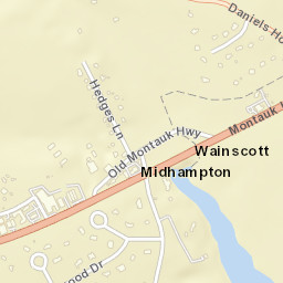 Midhampton New York Street Map