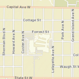 2504 West State Street Grand Island NE Street Map