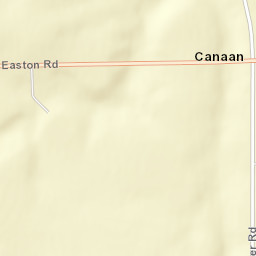 Canaan Ohio Street Map