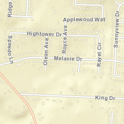 Green Ohio Street Map