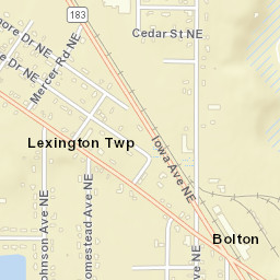 Bolton Ohio Street Map