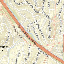 Lawrence Park New York Street Map
