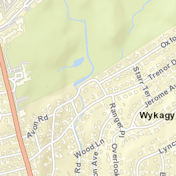 Wykagyl Park New York Street Map