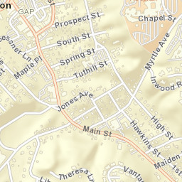 Port Jefferson New York Street Map