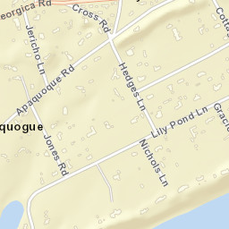 Divinity Hill New York Street Map