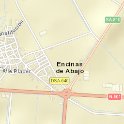 Encinas de Abajo Street Map