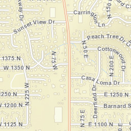 78-108 Casa Loma Dr Centerville UT Street Map