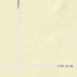 West 13th Street Wood River NE Street Map