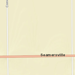 Seamersville Ohio Street Map