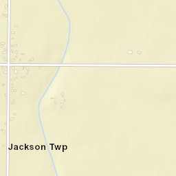 Houcktown Ohio Street Map