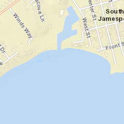 South Jamesport New York Street Map