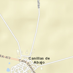 Canillas de Abajo Street Map