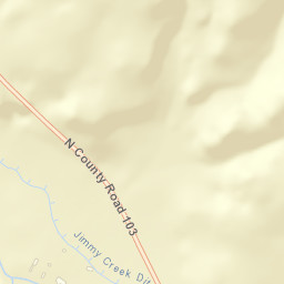 25777 County Road 103, Jelm, CO 82063 Street Map