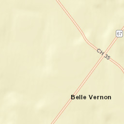 Belle Vernon Ohio Street Map
