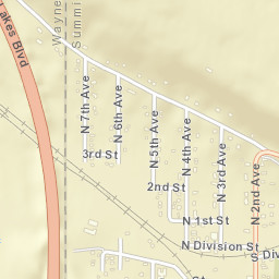 Warwick Ohio Street Map