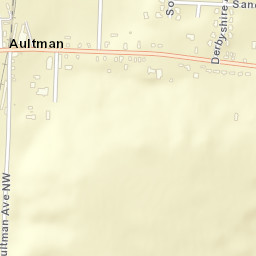 Aultman Ohio Street Map