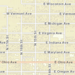 Sebring Ohio Street Map