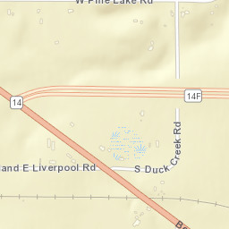 Yankee Crossing Ohio Street Map