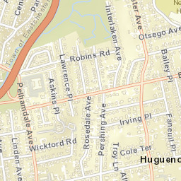 Chester Heights New York Street Map