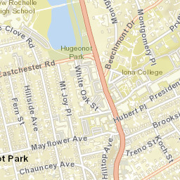 Pine Brook New York Street Map