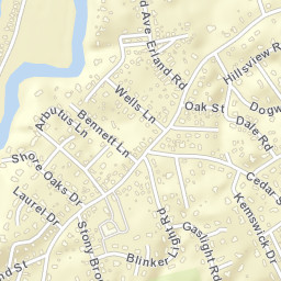 Stony Brook New York Street Map