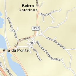 Sernancelhe Street Map